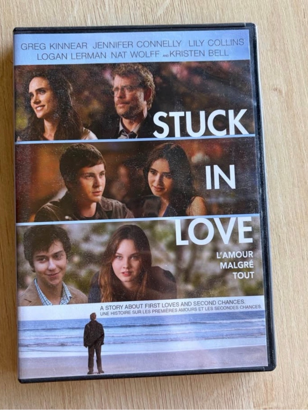 Stuck in Love (Black) DVD - Starring Greg Kinnear & Jennifer Connelly